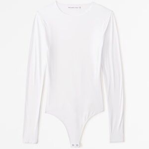 Abercrombie & Fitch White Bodysuit